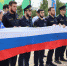 Приставы ЧР приняли участие в акции по развертыванию триколора ко Дню России - УФССП