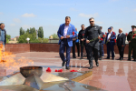 В Грозном отметили День солидарности трудящихся праздничным митингом