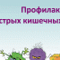 Острые кишечные инфекции – как предотвратить! - Роспотребнадзор