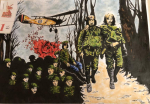 В Чечне выбрали победителей конкурса детских рисунков «Лес – для Победы!»