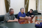 Усман Баширов стретился с представителями Ассоциации чеченской культуры и солидарности в Анкаре, во главе с Ихсаном Пилгером.