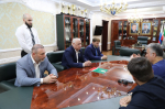 Усман Баширов стретился с представителями Ассоциации чеченской культуры и солидарности в Анкаре, во главе с Ихсаном Пилгером.