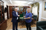 Усман Баширов стретился с представителями Ассоциации чеченской культуры и солидарности в Анкаре, во главе с Ихсаном Пилгером.