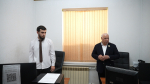 Усман Баширов проверил деятельность Отдела труда и социального развития Ножай-Юртовского района.